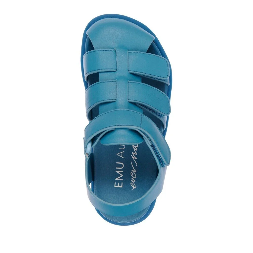 EMU Australia Cascade K12841 Sandals Kids US 12 Lagoon Blue Fisherman JOBB1253